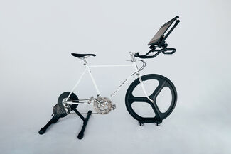 Prototype of exercise bike. 