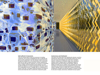 Abstracted geometric wall by Anders Nereim