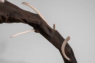 Detail of a sculpture by Jonathan Lanier