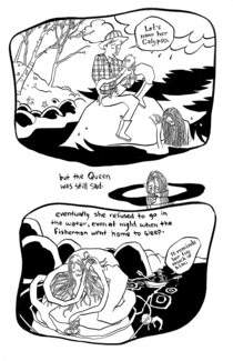 Comic strip by Sam Sharpe