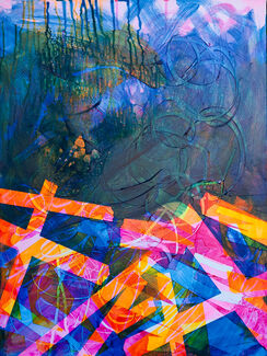 Artwork by Ruth-Anne Siegel, 2025 Low-Residency MFA Thesis Exhibition.