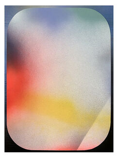 Colorful painting by Dan Devening.