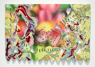 Colorful painting on MDF by David Lozano. 