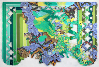 Colorful painting on MDF by David Lozano.