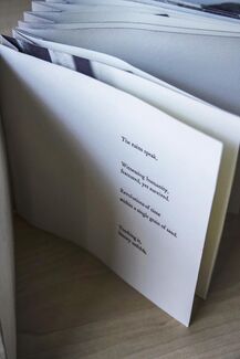 A close-up of pages in a book.