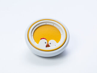 Kissing Chicken Kitchen Timer_Yejin Kim_Kikkerland/Papersource