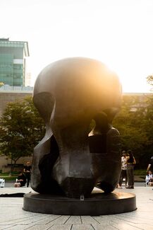 Nuclear Energy sculpture by Henry Moore