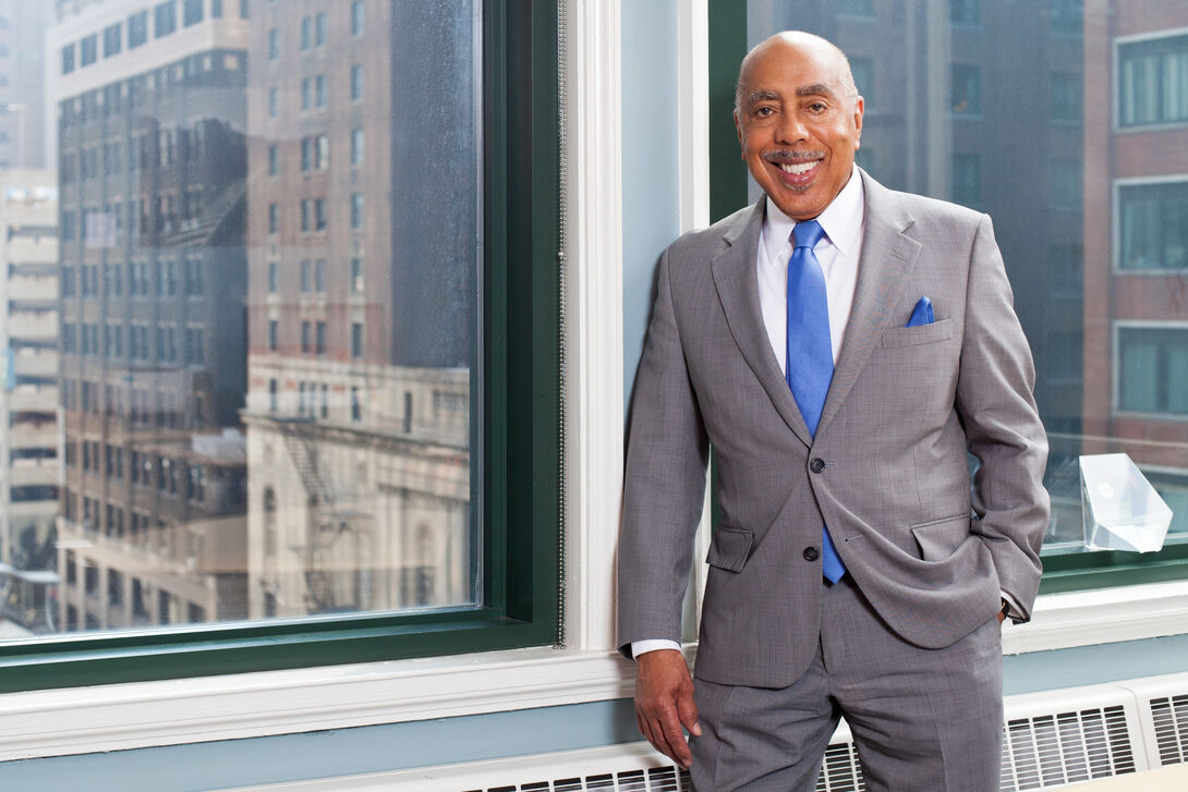 An image of the President Emeritus of the School of the Art Institute of Chicago, Walter E. Massey.