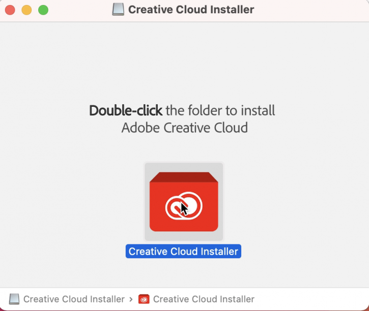 Adobe - Install Creative Cloud 3a