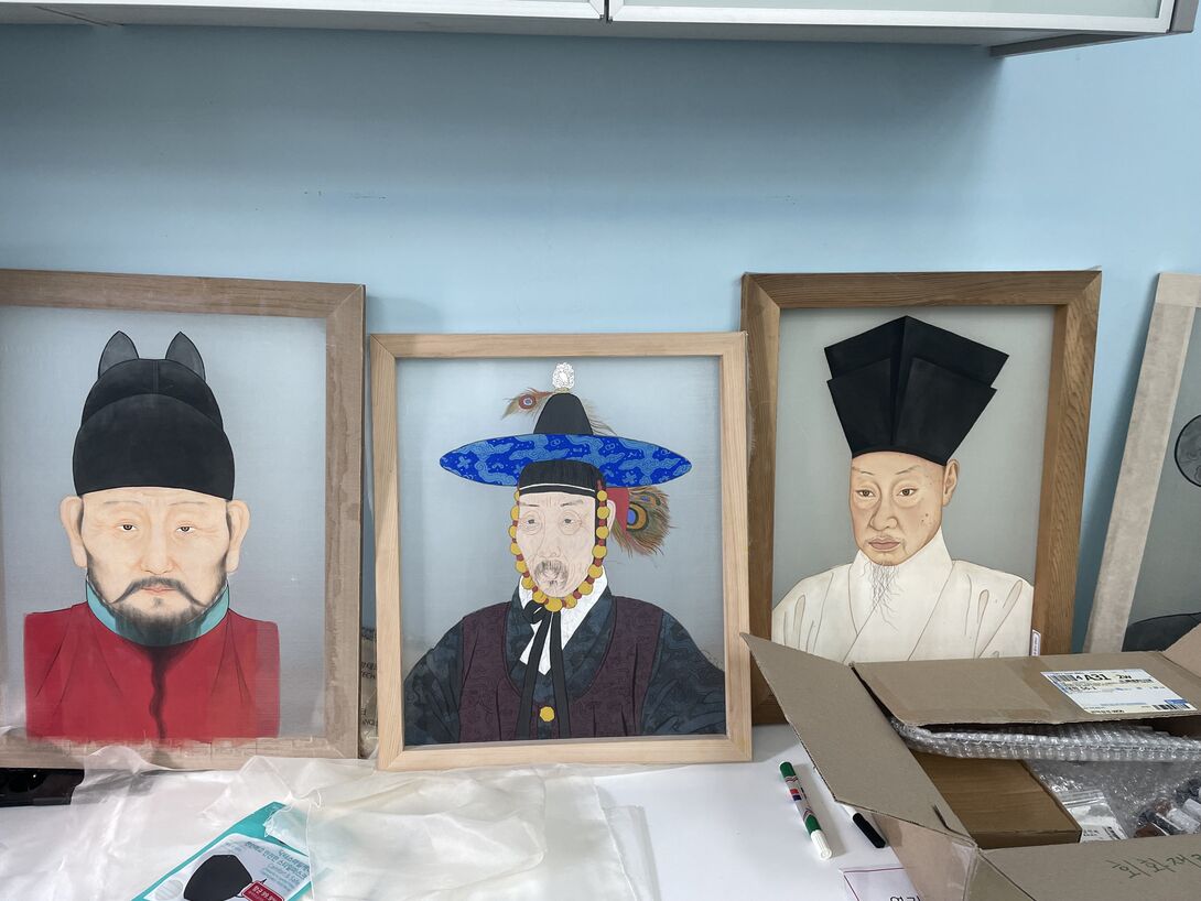 Some of the traditional images Martin studied.