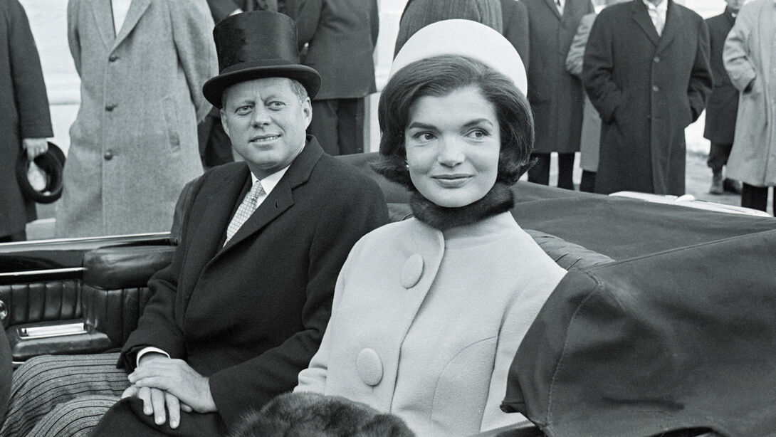John and Jackie Kennedy