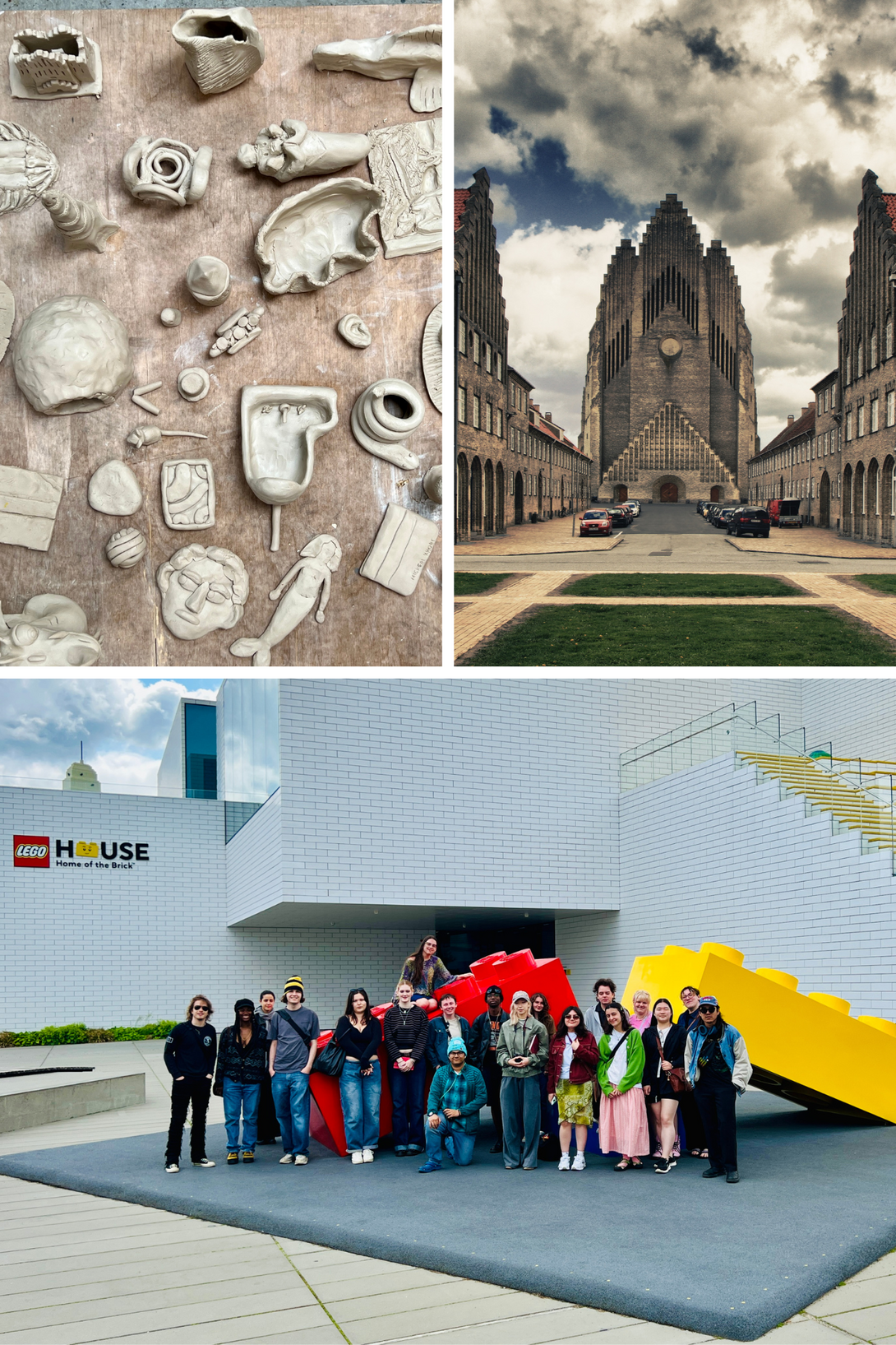 Scandinavia study trip photo collage