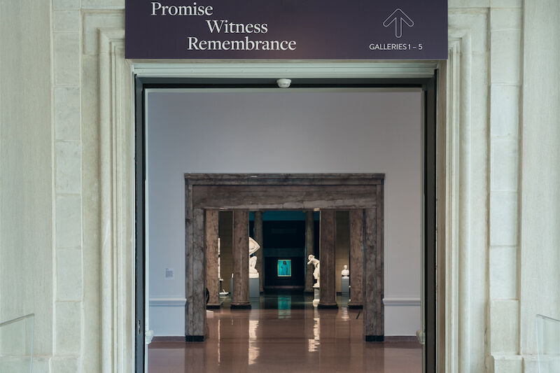 A gallery image of the exhibition Promise, Witness, Remembrance